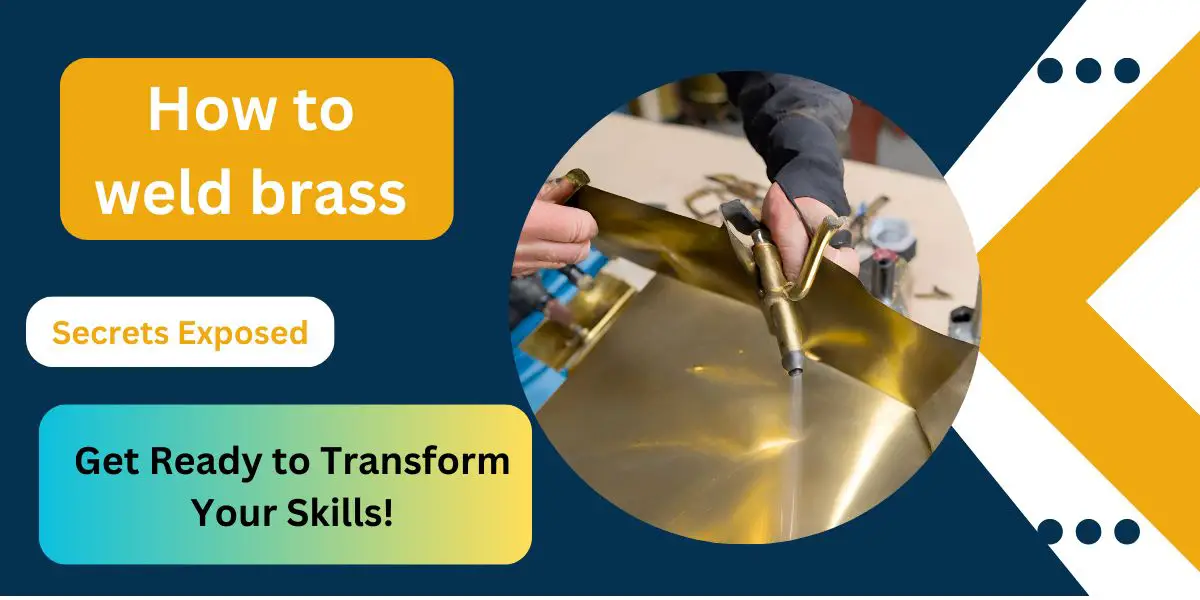 how to weld brass
