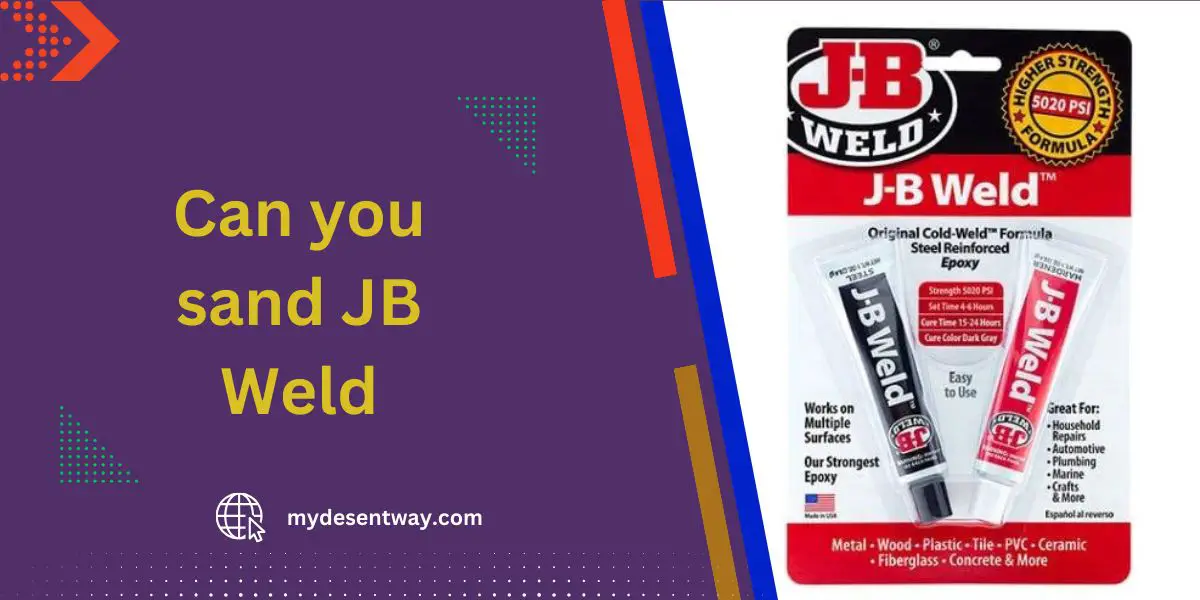 Can you sand JB Weld