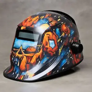 can you put stickers on a welding helmet