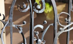 how to repair wrought iron without welding