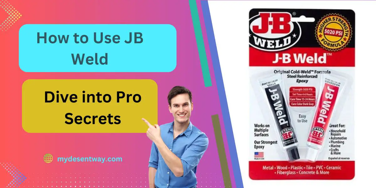 How to use jb weld