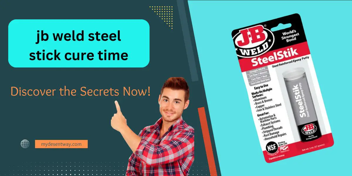 jb weld steel stick cure time